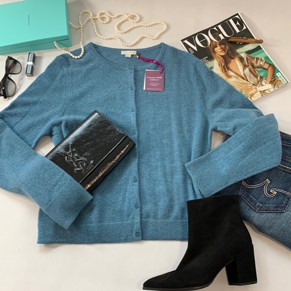 Garnet Hill 100% Pure Cashmere Sweater - Brand New with Tags! - Picture 16 of 16